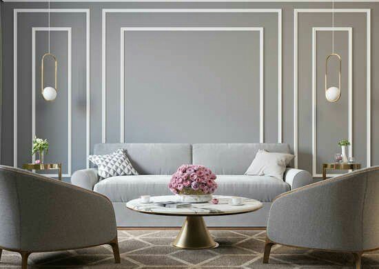 5  Ide Motif Wall-Moulding Paling Populer Favorit Semua Kalangan