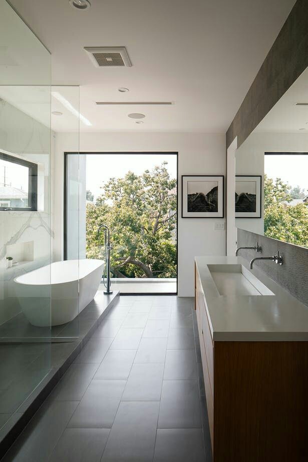 5 Ide Kamar Mandi Bernuansa Kalem Bikin Harimu Good Mood
