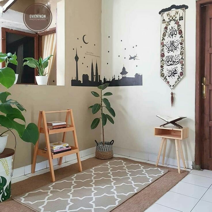 5 Desain Tempat Sholat Minimalis Hemat Tempat dan Gampang Ditiru