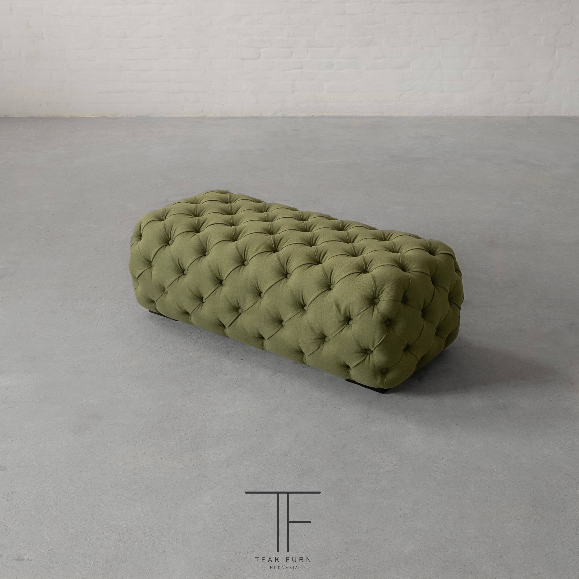 Brighton Fabric Ottoman - Image 3