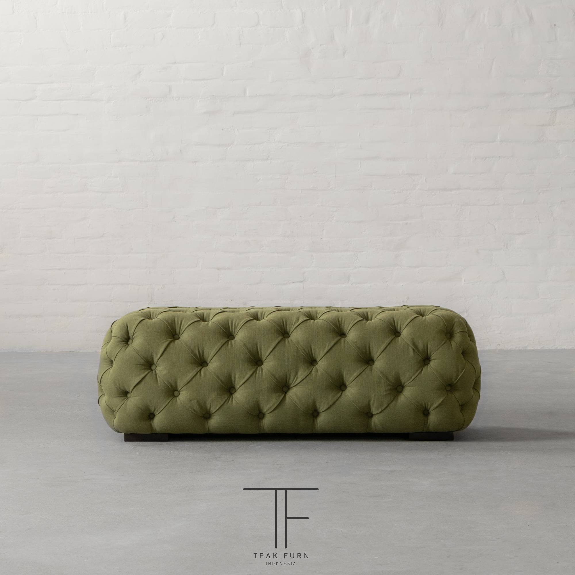 Brighton Fabric Ottoman