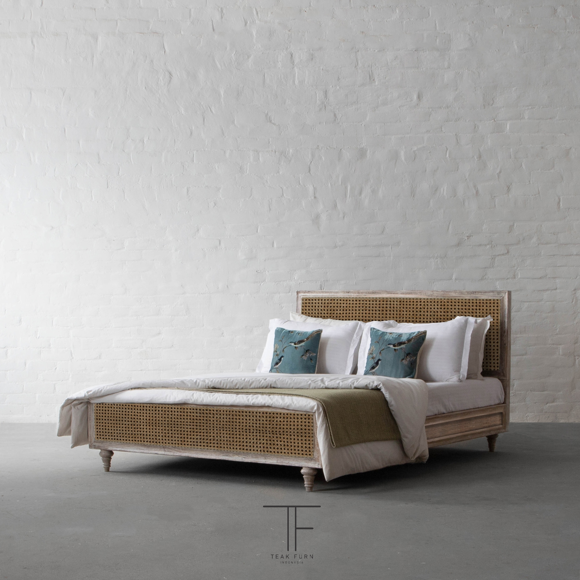 Tempat Tidur Rattan No Drawer - Image 9