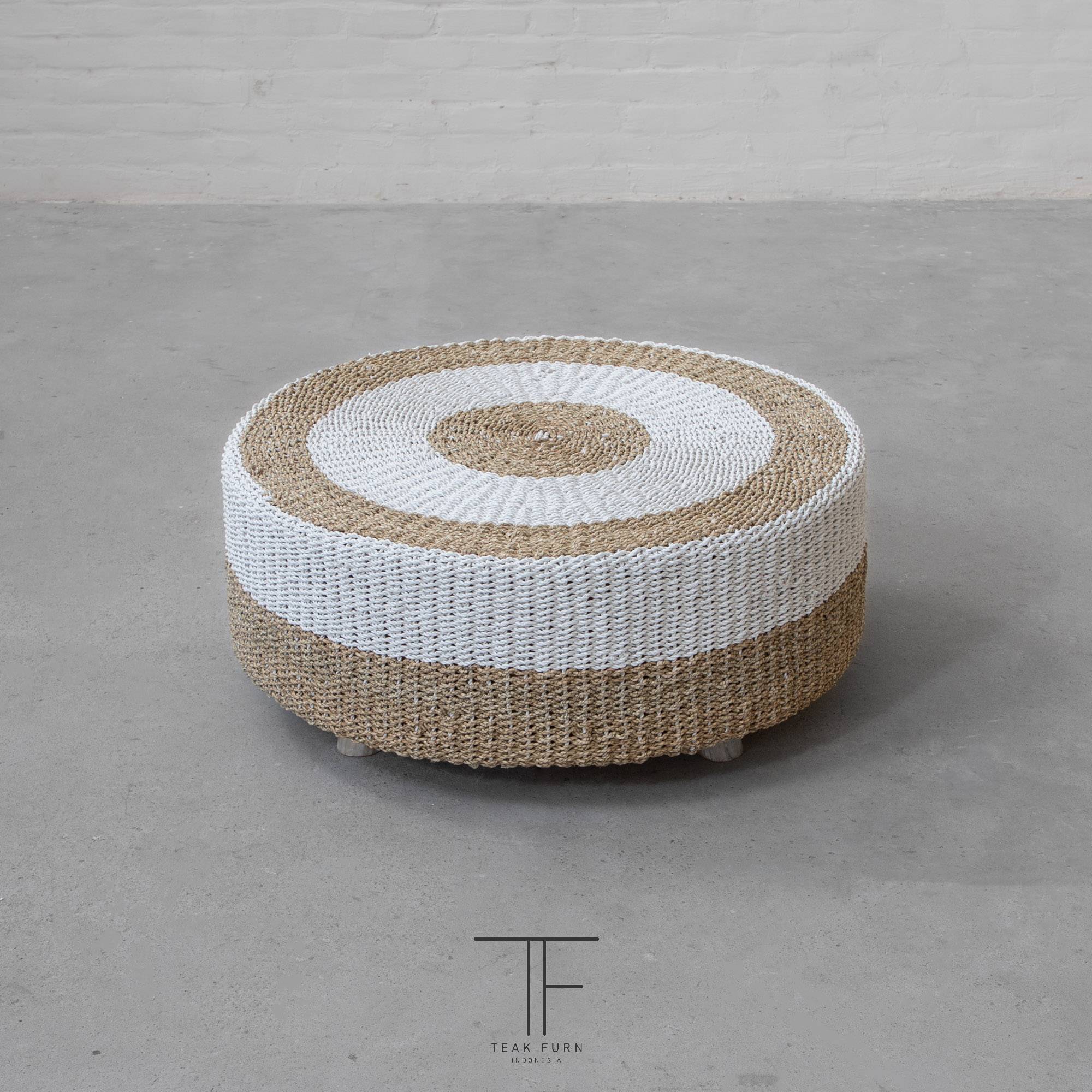 Meja Kopi Rattan Knit - Image 3