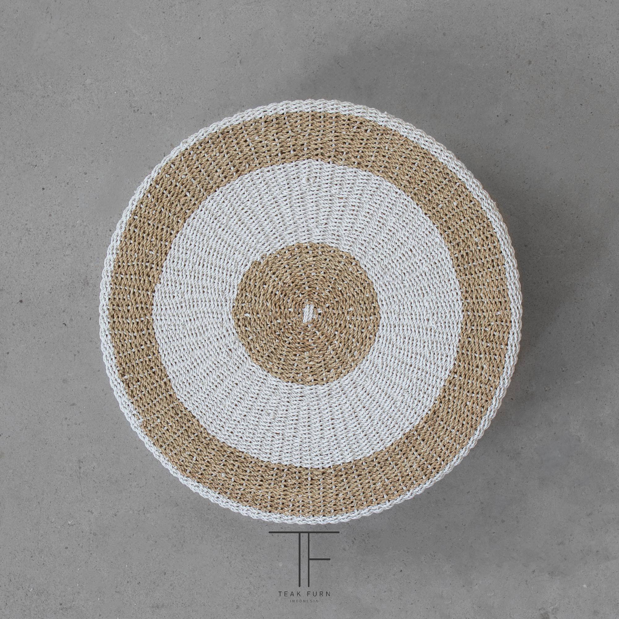 Meja Kopi Rattan Knit - Image 5