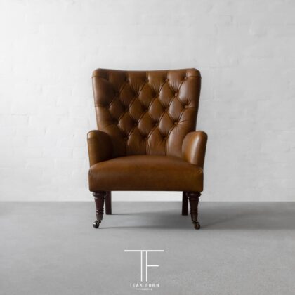 Kursi Vern Leather Armchair