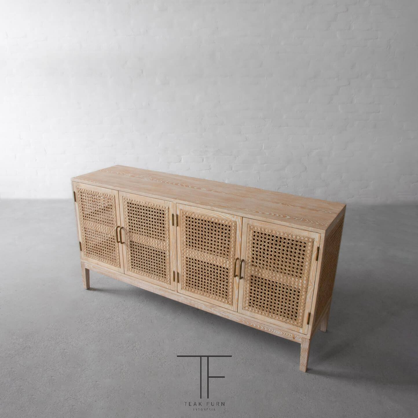 Rattan Art Cabinet - Image 5