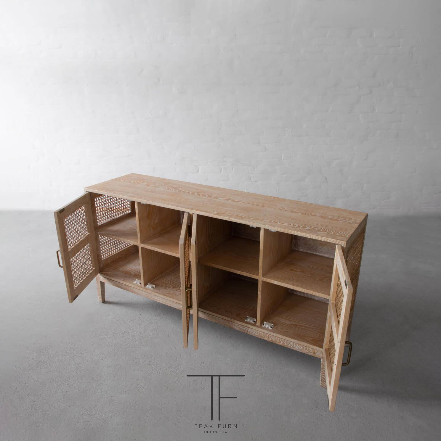 Rattan Art Cabinet - Image 6