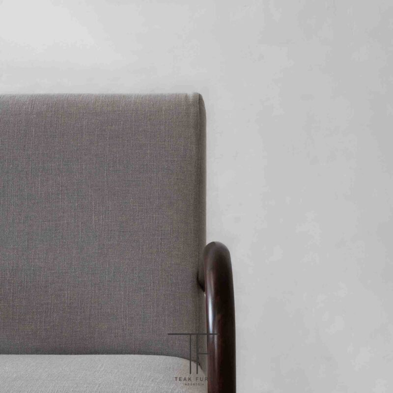 Kursi Dallas Leather Armchair - Image 3