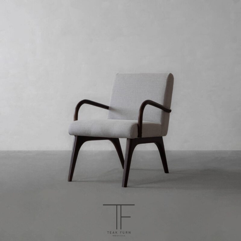 Kursi Dallas Leather Armchair - Image 5