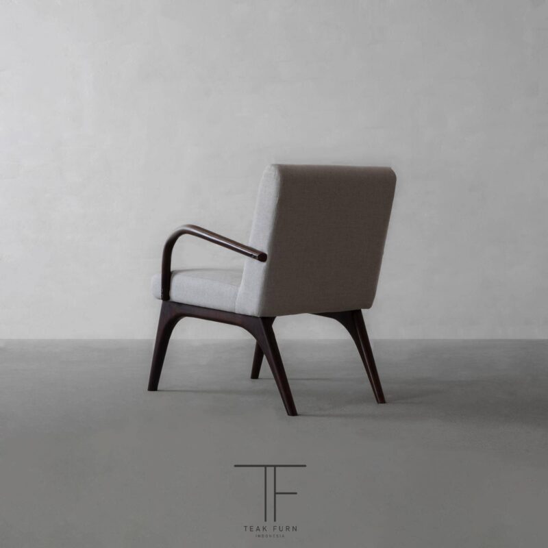 Kursi Dallas Leather Armchair - Image 7