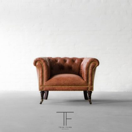 Kursi Lavin Leather Armchair