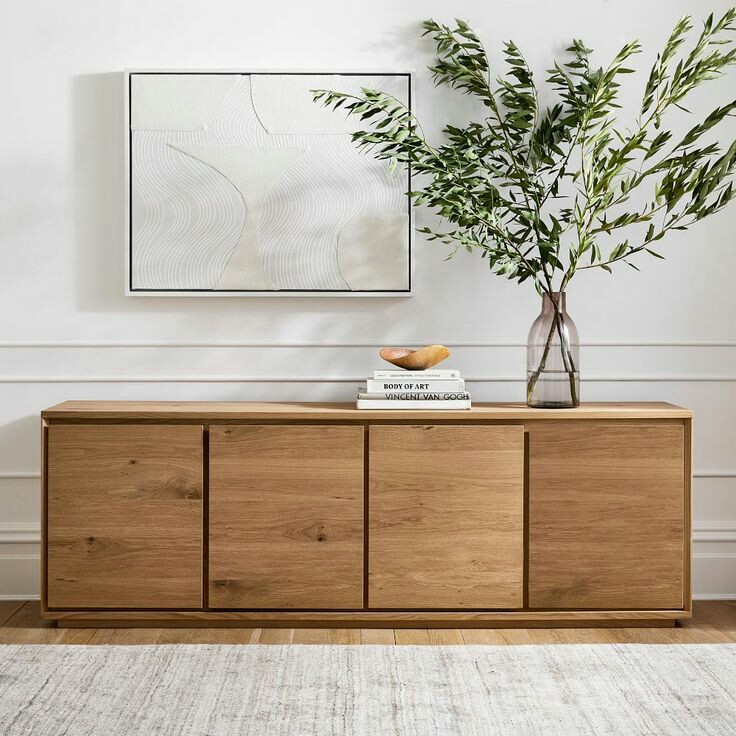 5 Rekomendasi TV Stand Kayu Ruang Tengah agar Suasana Makin Hidup