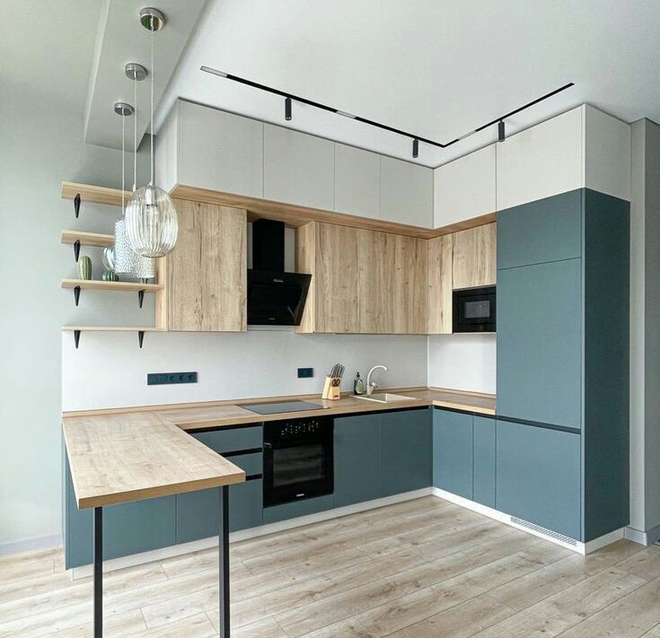 5 Desain Dapur Dekoratif Modern dengan Visual yang Harmonis