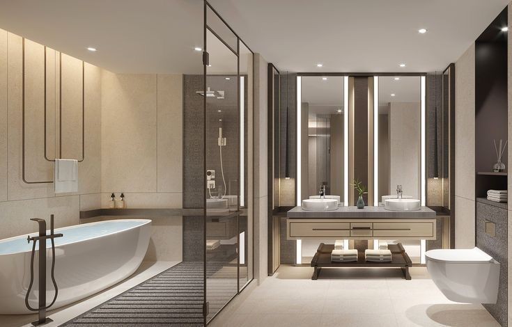 5 Ide Desain Kamar Mandi Bergaya Minimalis dan Mewah