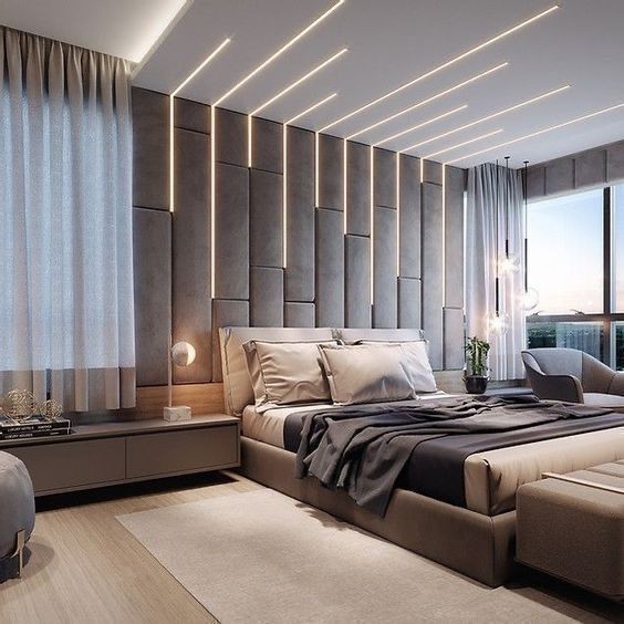 5 Desain Kamar Tidur Minimalis Modern dengan Lampu Led