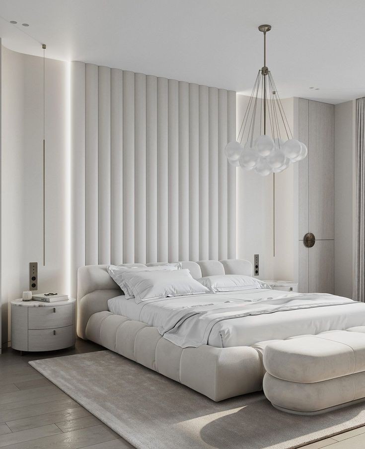 5 Desain Kamar Tidur Warna Putih Netral yang Cantik