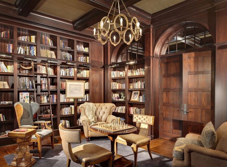 5 Ide Desain Interior Perpustakaan Ala Eropa Klasik