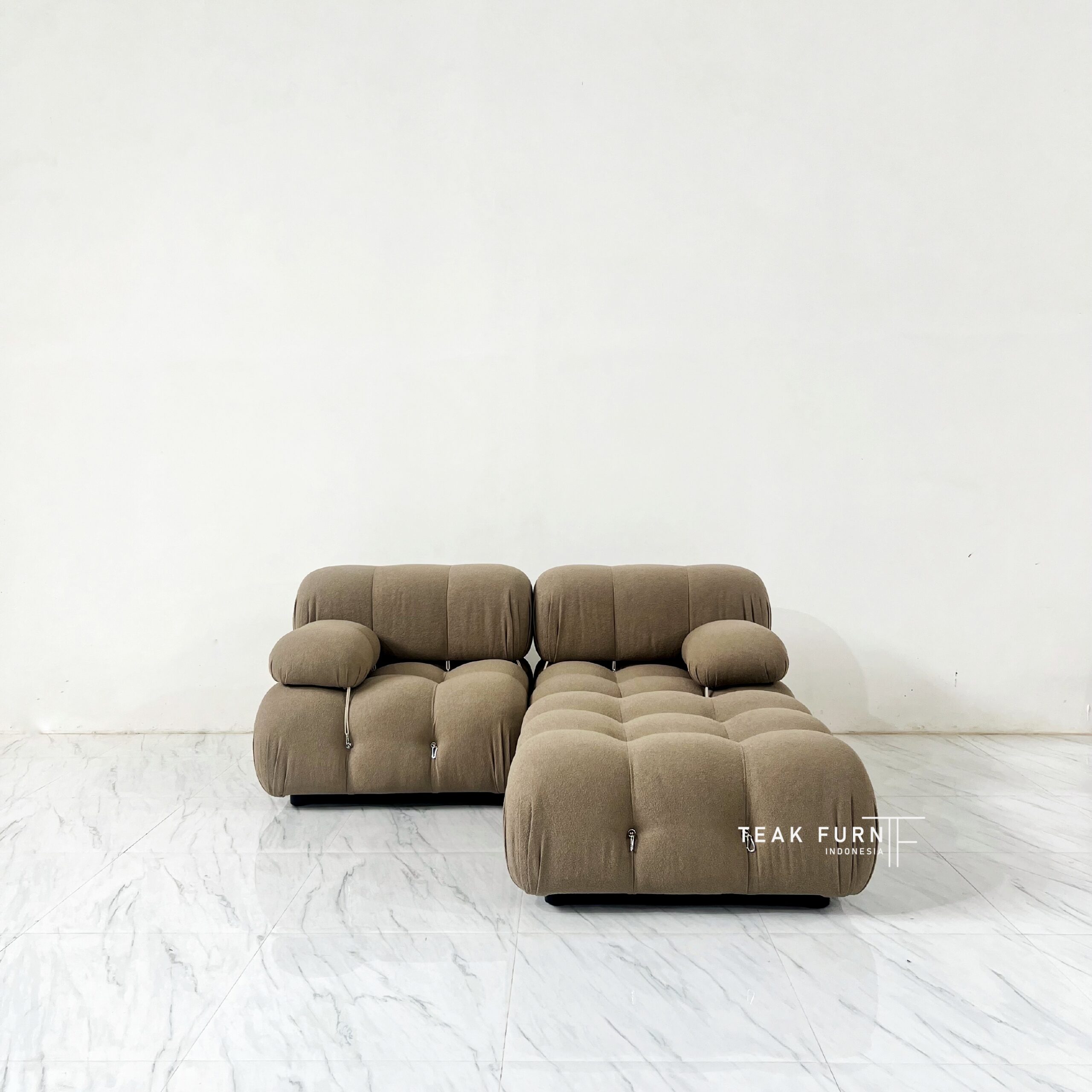 Sofa Georgy 2 Seater dan Ottoman